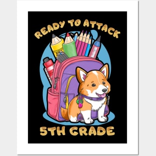 Ready to Attack 5th Grade Posters and Art